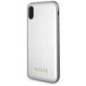 Guess GUHCPXIGLSI iPhone X silver/srebrny hard case Iridescent na NearMe.pl