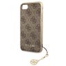 Guess GUHCI8GF4GBR iPhone 7/8/SE 2020 / SE 2022 brown/brązowy hard case 4G Charms Collection na NearMe.pl