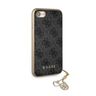 Guess GUHCI8GF4GGR iPhone 7/8/SE 2020/ SE 2022 grey/szary hard case 4G Charms Collection na NearMe.pl