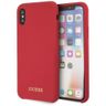 Guess GUHCPXLSGLRE iPhone X/Xs red/czerwony hard case Silicone na NearMe.pl