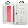 Guess GUHCPXLSGLRE iPhone X/Xs red/czerwony hard case Silicone na NearMe.pl