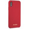 Guess GUHCPXLSGLRE iPhone X/Xs red/czerwony hard case Silicone na NearMe.pl