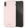 Guess GUHCI61LSGLLP iPhone Xrlight pink/jasnoróżowy hard case Silicone na NearMe.pl
