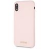 Guess GUHCI61LSGLLP iPhone Xrlight pink/jasnoróżowy hard case Silicone na NearMe.pl