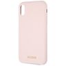Guess GUHCI61LSGLLP iPhone Xrlight pink/jasnoróżowy hard case Silicone na NearMe.pl