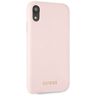 Guess GUHCI61LSGLLP iPhone Xrlight pink/jasnoróżowy hard case Silicone na NearMe.pl