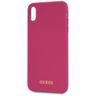 Guess GUHCI65LSGLPI iPhone Xs Max pink/różowy hard case Silicone na NearMe.pl