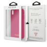 Guess GUHCI65LSGLPI iPhone Xs Max pink/różowy hard case Silicone na NearMe.pl