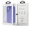 Guess GUHCI61LSGLUV iPhone Xr purple/fioletowy hard case Silicone na NearMe.pl