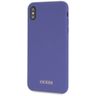 Guess GUHCI65LSGLUV iPhone Xs Max purple/fioletowy hard case Silicone na NearMe.pl