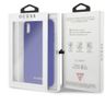 Guess GUHCI65LSGLUV iPhone Xs Max purple/fioletowy hard case Silicone na NearMe.pl