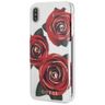 Guess GUHCI65ROSTR iPhone Xs Maxtransparent hard case Flower Desire red roses na NearMe.pl