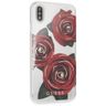 Guess GUHCI65ROSTR iPhone Xs Maxtransparent hard case Flower Desire red roses na NearMe.pl