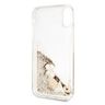 Guess GUHCPXGLHFLGO iPhone X/Xsgold/złoty hard case Glitter Hearts na NearMe.pl