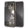 Guess GUHCI65GLHFLGO iPhone Xs Maxgold/złoty hard case Glitter Hearts na NearMe.pl