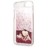 Guess GUHCI8GLHFLRA iPhone 7/8/SE 2020/ SE 2022 raspberr yhard case Glitter Hearts na NearMe.pl