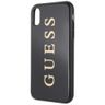 Guess GUHCI61TGGGBK iPhone Xr czarny/black hard case Classic Double Layer Glitter na NearMe.pl