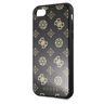Guess GUHCI8TGGPBK iPhone 7/8/SE 2020/ SE 2022 czarny/black hard case Peony G Double Layer Glitter na NearMe.pl