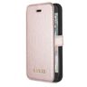 Guess GUFLBKI8IGLRG iPhone 7/8/SE 2020/ SE 2022 rose gold /różowo-złoty book Iridescent na NearMe.pl