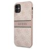 Guess GUHCN614GDPI iPhone 11 6,1"/ Xr różowy/pink hardcase 4G Stripe na NearMe.pl