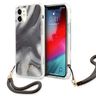 Guess GUHCP12SKSMAGR iPhone 12 mini 5,4" szary/grey hardcase Marble Collection na NearMe.pl