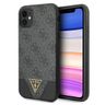 Guess GUHCN61PU4GHBK iPhone 11 6,1" / Xrszary/grey hardcase 4G Triangle Collection na NearMe.pl