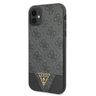 Guess GUHCN61PU4GHBK iPhone 11 6,1" / Xrszary/grey hardcase 4G Triangle Collection na NearMe.pl