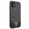 Guess GUHCN61PU4GHBK iPhone 11 6,1" / Xrszary/grey hardcase 4G Triangle Collection na NearMe.pl