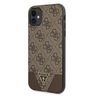 Guess GUHCN61PU4GHBR iPhone 11 6,1" / Xr6,1" brązowy/brown hardcase 4G Triangle Collection na NearMe.pl