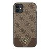 Guess GUHCN61PU4GHBR iPhone 11 6,1" / Xr6,1" brązowy/brown hardcase 4G Triangle Collection na NearMe.pl