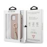 Guess GUHCP12MRSSARG iPhone 12/12 Pro6,1" różowy/pink hardcase Saffiano with ring stand na NearMe.pl
