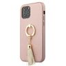 Guess GUHCP12LRSSARG iPhone 12 Pro Max6,7" różowy/pink hardcase Saffiano with ring stand na NearMe.pl