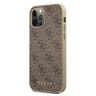 Guess GUHCP12LG4GB iPhone 12 Pro Max6,7" brązowy/brown hard case 4G Collection na NearMe.pl