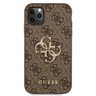 Guess GUHCN584GMGBR iPhone 11 Probrązowy/brown hardcase 4G Big Metal Logo na NearMe.pl