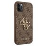 Guess GUHCN584GMGBR iPhone 11 Probrązowy/brown hardcase 4G Big Metal Logo na NearMe.pl