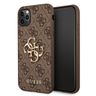 Guess GUHCN654GMGBR iPhone 11 Pro Maxbrązowy/brown hardcase 4G Big Metal Logo na NearMe.pl