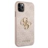 Guess GUHCN584GMGPI iPhone 11 Pro różowy/pink hardcase 4G Big Metal Logo na NearMe.pl