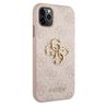 Guess GUHCN654GMGPI iPhone 11 Pro Maxróżowy/pink hardcase 4G Big Metal Logo na NearMe.pl