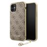Guess GUHCN61GF4GBR iPhone 11 / Xr 6,1"brown/brązowy hard case 4G Charms Collection na NearMe.pl