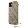 Guess GUHCN61GF4GBR iPhone 11 / Xr 6,1"brown/brązowy hard case 4G Charms Collection na NearMe.pl