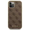 Guess GUHCP12MG4GB iPhone 12/12 Pro6,1" brązowy/brown hard case 4G Collection na NearMe.pl