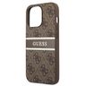 Guess GUHCP13L4GDBR iPhone 13 Pro / 136"1 brązowy/brown hardcase 4G Stripe na NearMe.pl