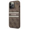 Guess GUHCP13X4GDBR iPhone 13 Pro Max6,7" brązowy/brown hardcase 4G Stripe na NearMe.pl