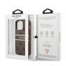 Guess GUHCP13X4GDBR iPhone 13 Pro Max6,7" brązowy/brown hardcase 4G Stripe na NearMe.pl