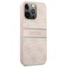 Guess GUHCP13L4GDPI iPhone 13 Pro / 13 6,1" różowy/pink hardcase 4G Stripe na NearMe.pl