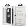 Guess GUHCP13SSA4GSBK iPhone 13 mini5,4" czarny/black hardcase Saffiano 4G Metal Logo na NearMe.pl