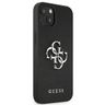 Guess GUHCP13MSA4GSBK iPhone 13 / 14 /15 6.1" czarny/black hardcase Saffiano 4G Metal Logo na NearMe.pl