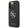 Guess GUHCP13LSA4GSBK iPhone 13 Pro/13 6,1" czarny/black hardcase Saffiano 4G Metal Logo na NearMe.pl