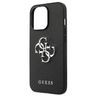 Guess GUHCP13LSA4GSBK iPhone 13 Pro/13 6,1" czarny/black hardcase Saffiano 4G Metal Logo na NearMe.pl