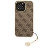 Guess GUHCP13LGF4GBR iPhone 13 Pro /  13 6,1" brązowy/brown hardcase 4G Charms Collection na NearMe.pl